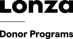 black lonza donor programs logo